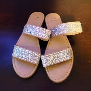 New jeweled sandals
